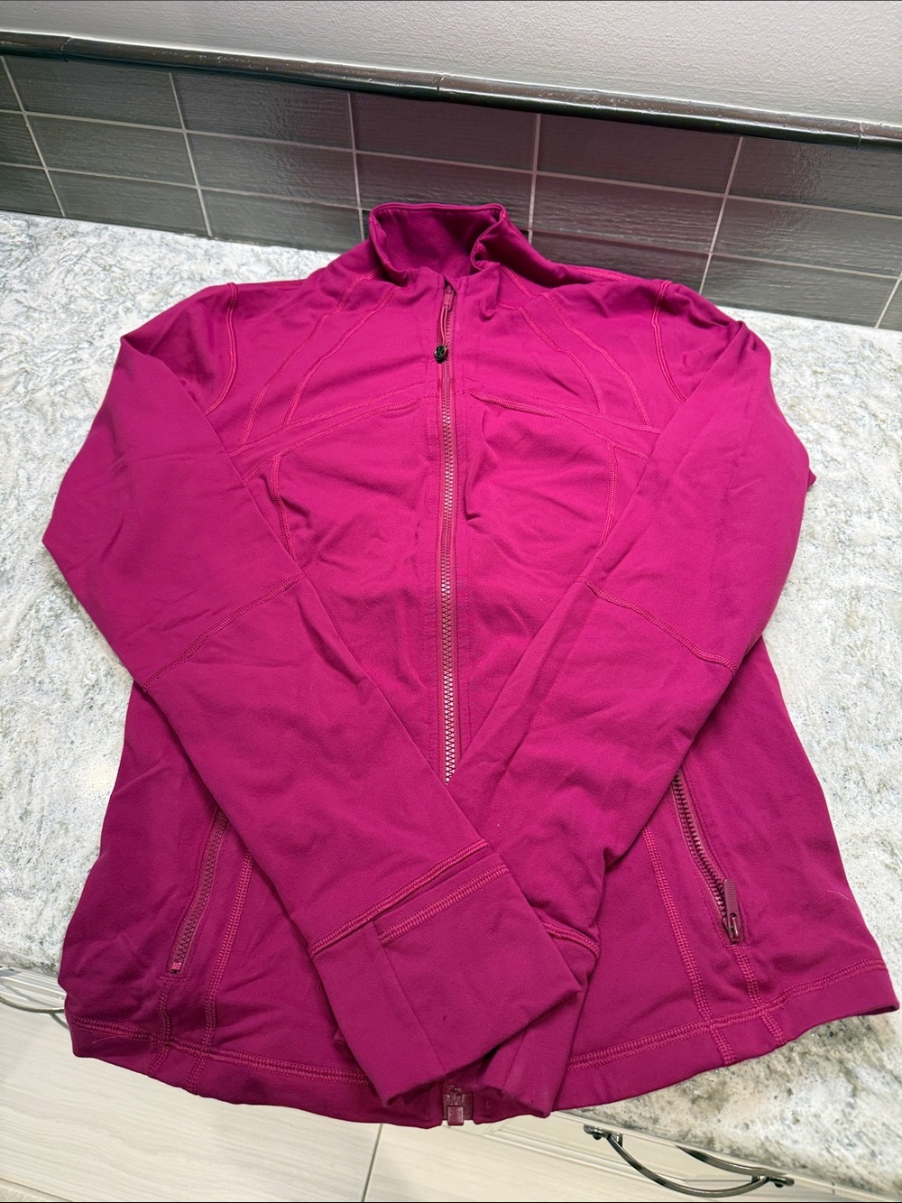 Lululemon Womens define jacket in Magenta Full-Zip